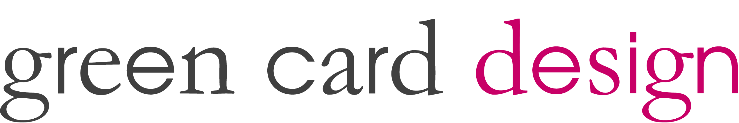 Green Card Design logo